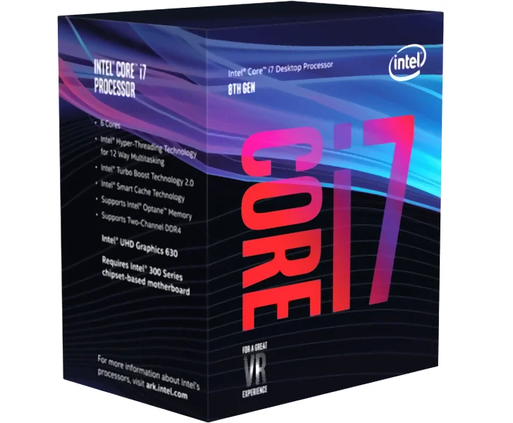  Pakovanje Core i7-8700K 