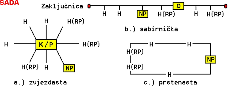  Osnovne poslužiteljske mrežne topologije 